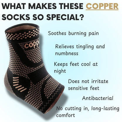 relievy™ Copper Compression Socks (UK)