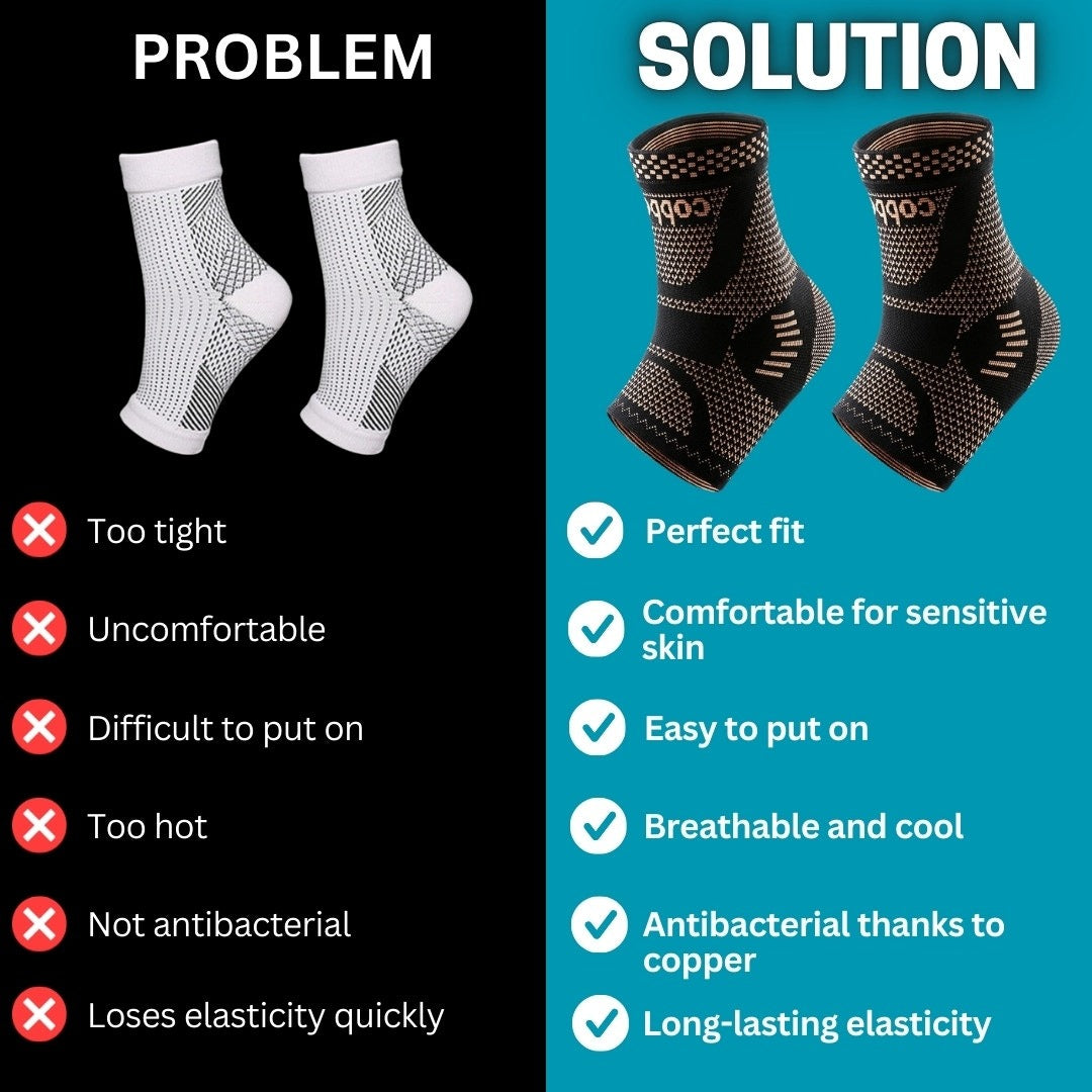 relievy™ Copper Compression Socks (UK)